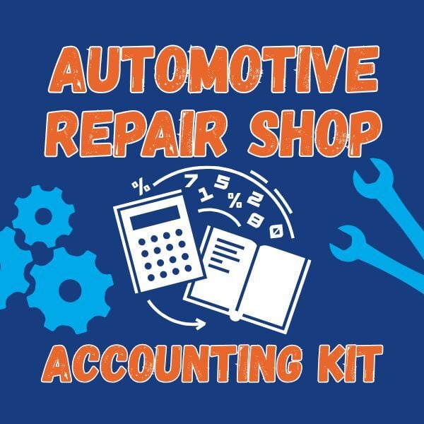Auto Repair Shop Accounting Kit - Square