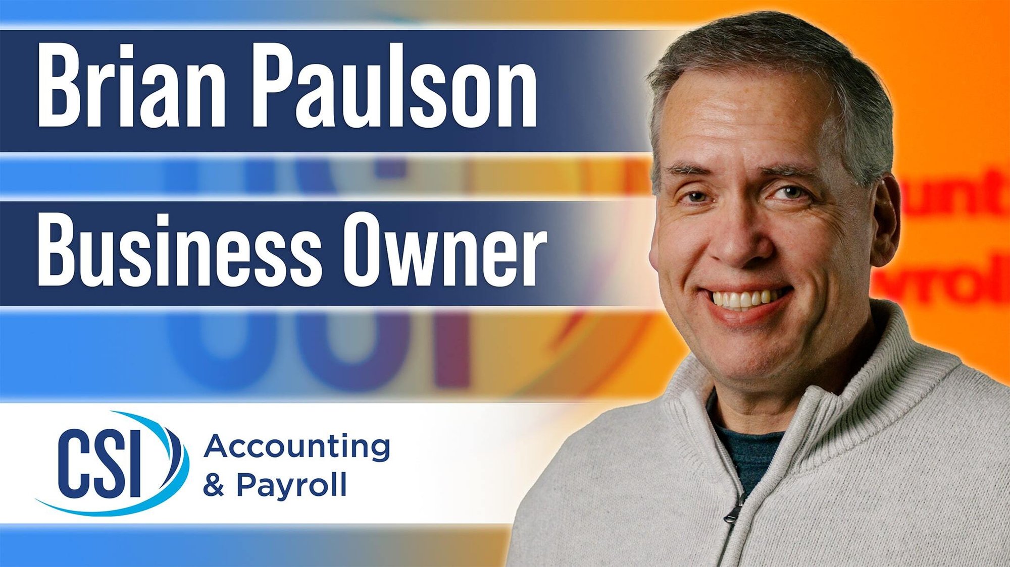 Brian Paulson Bio Video
