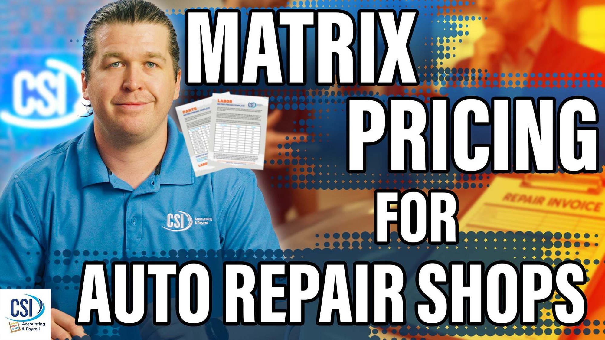 Automotive Repair Matrix Pricing Video