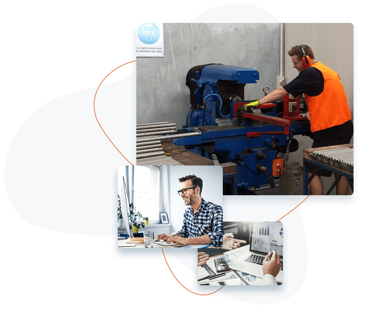 Manufacturing Service Page - Collage Image