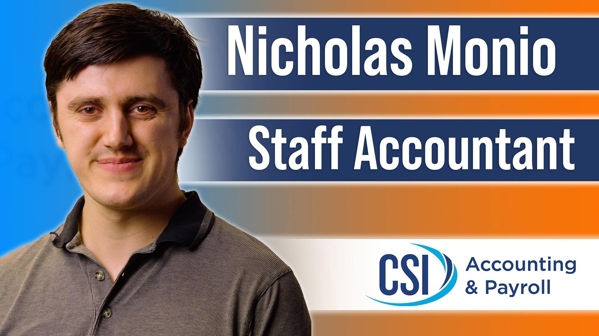 Nicholas Monio Bio Video