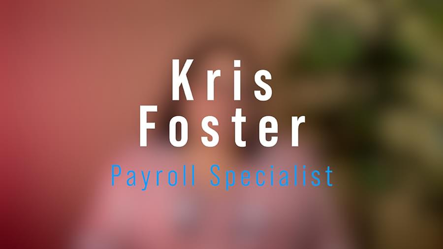Kris Foster Bio Video