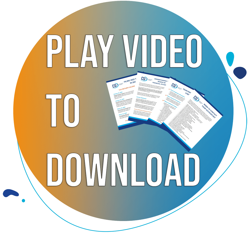 Circle with images of documents and text